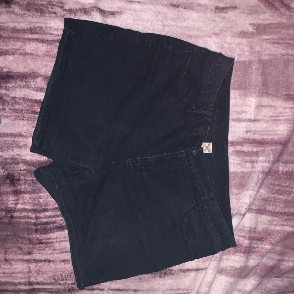 Black shorts